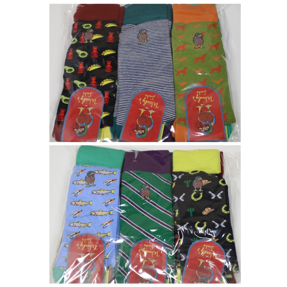 Woody's Men's 6 Pack of Socks